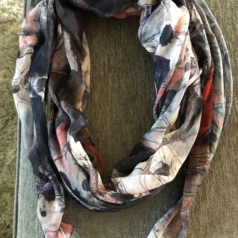 Multi colored dress scarf